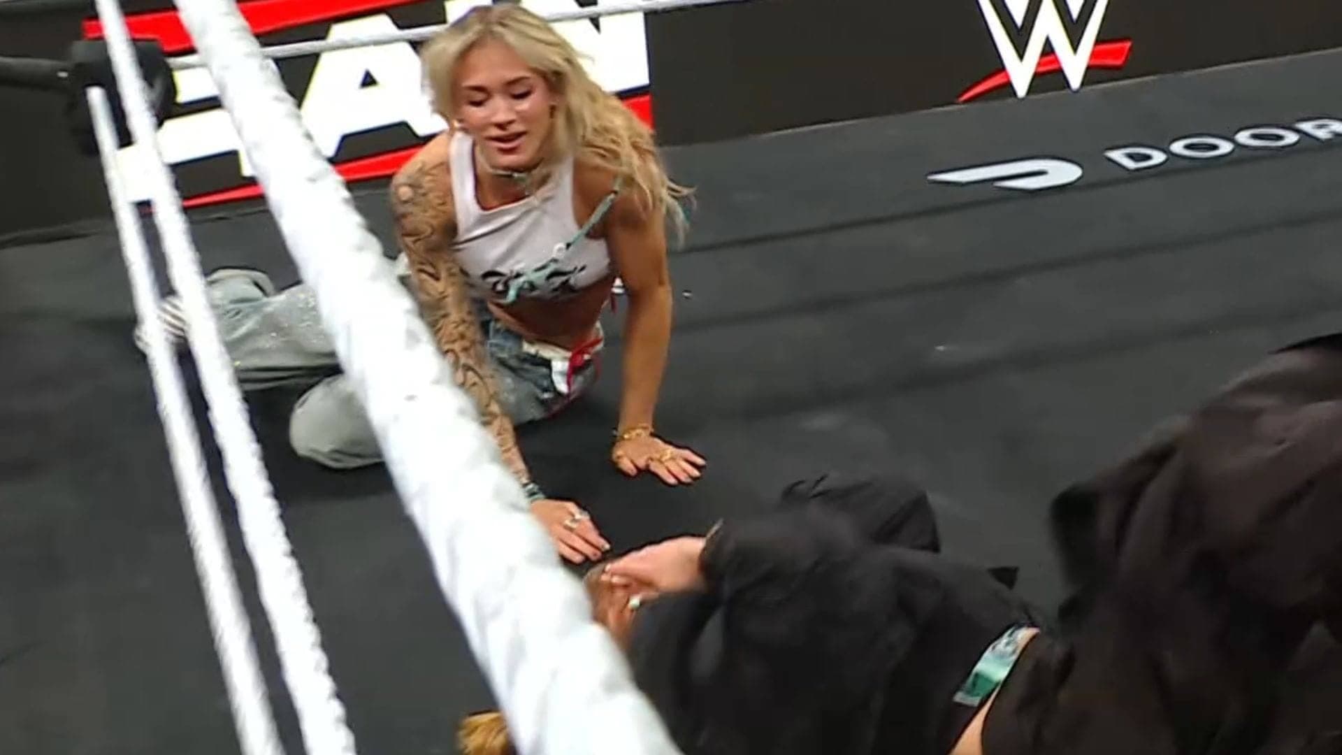 WWE Cuts Out Sol Ruca's Slip-Up on RAW to Save Face