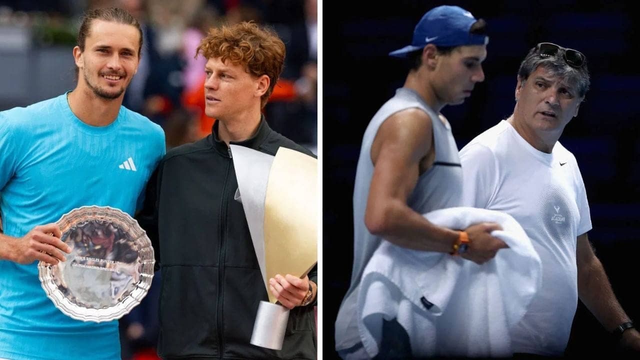 "He thinks Jannik Sinner is unbeatable" - Rafael Nadal's uncle Toni reveals true extent of Alexander Zverev's fear of World No. 1