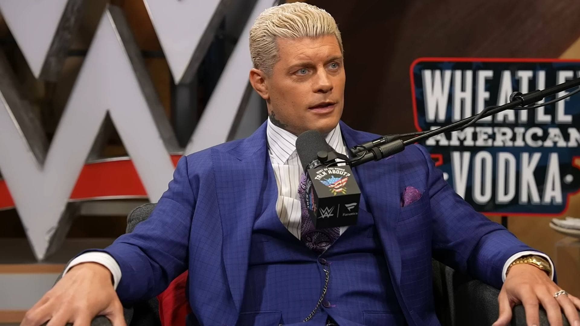 WWE Champion Cody Rhodes believes promotions are sharing too much insider information
