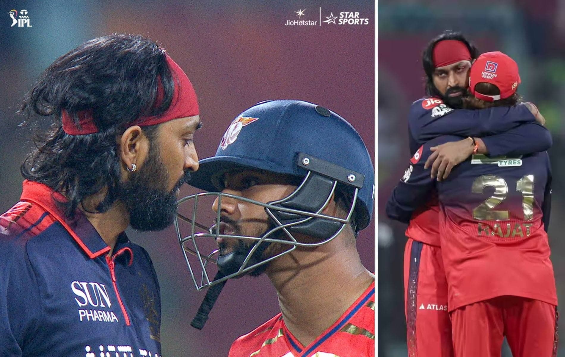 Krunal Pandya, Nicholas Pooran engage in heated on-field exchange during LSG vs RCB IPL 2026 clash [Watch]