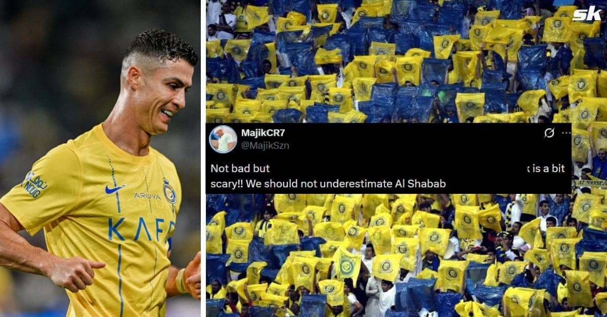 "Is a bit scary", "That's weird" - Fans react as Cristiano Ronaldo-led Al-Nassr name XI for Al-Shabab clash