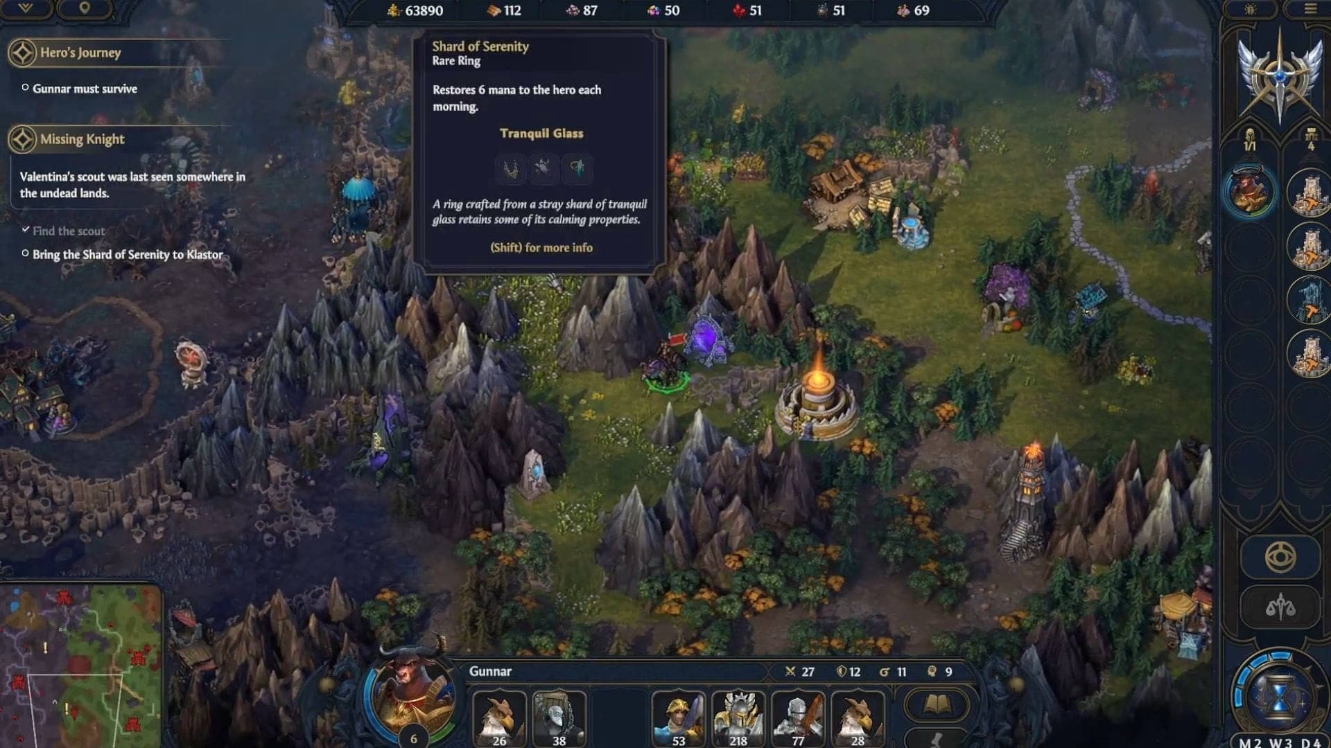Where to find the Scout in Heroes of Might and Magic Olden Era