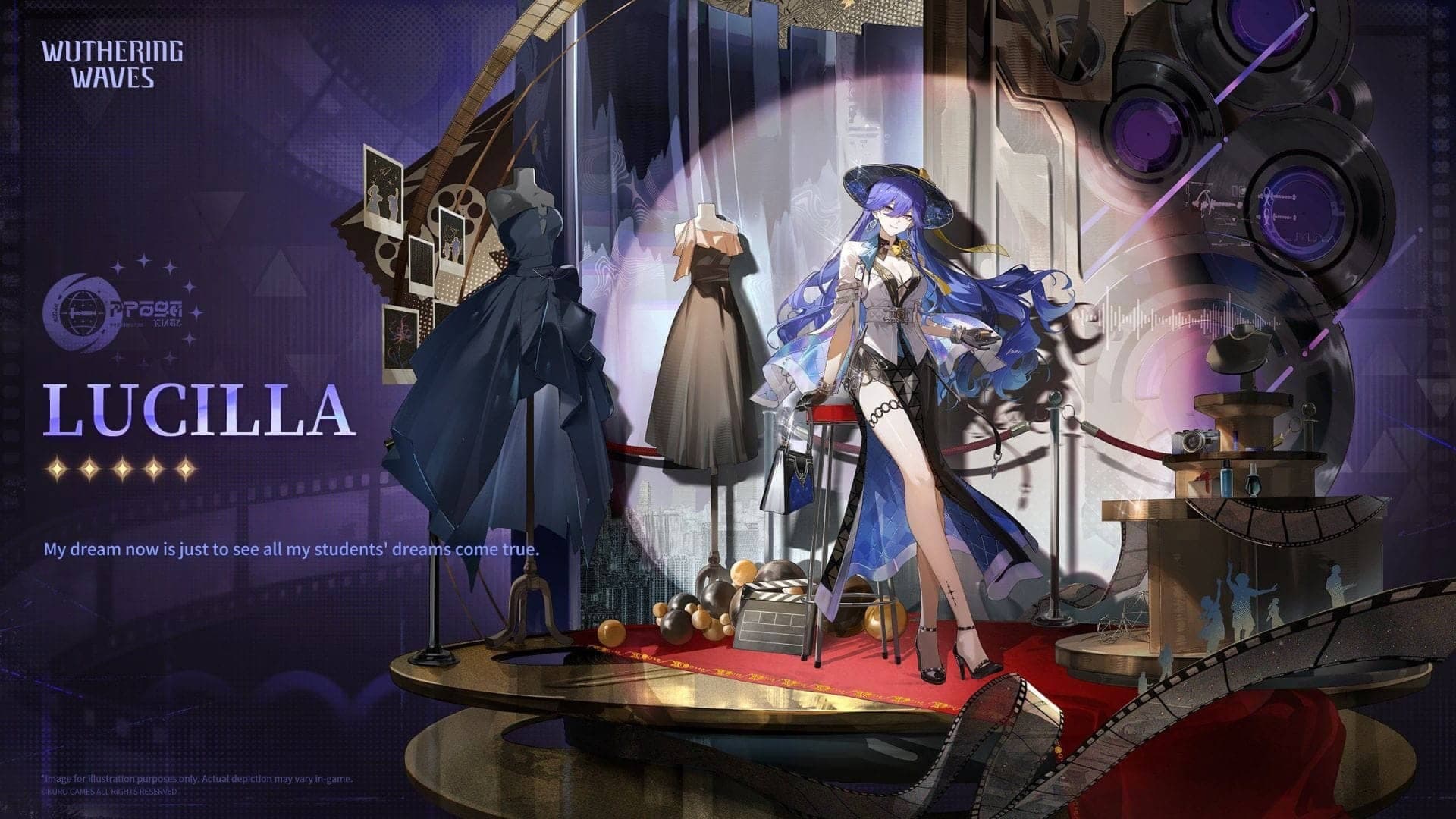 Wuthering Waves 3.4 drip marketing reveals Lucilla, an upcoming playable character