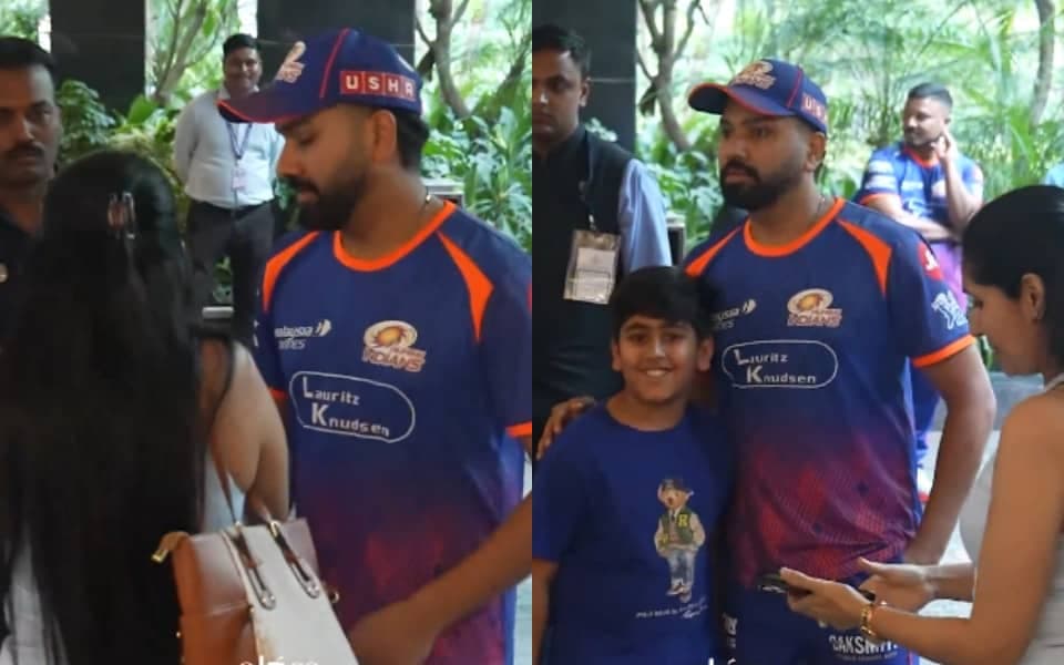 Rohit Sharma's Selfie Adventure: A Fan's Determined Quest