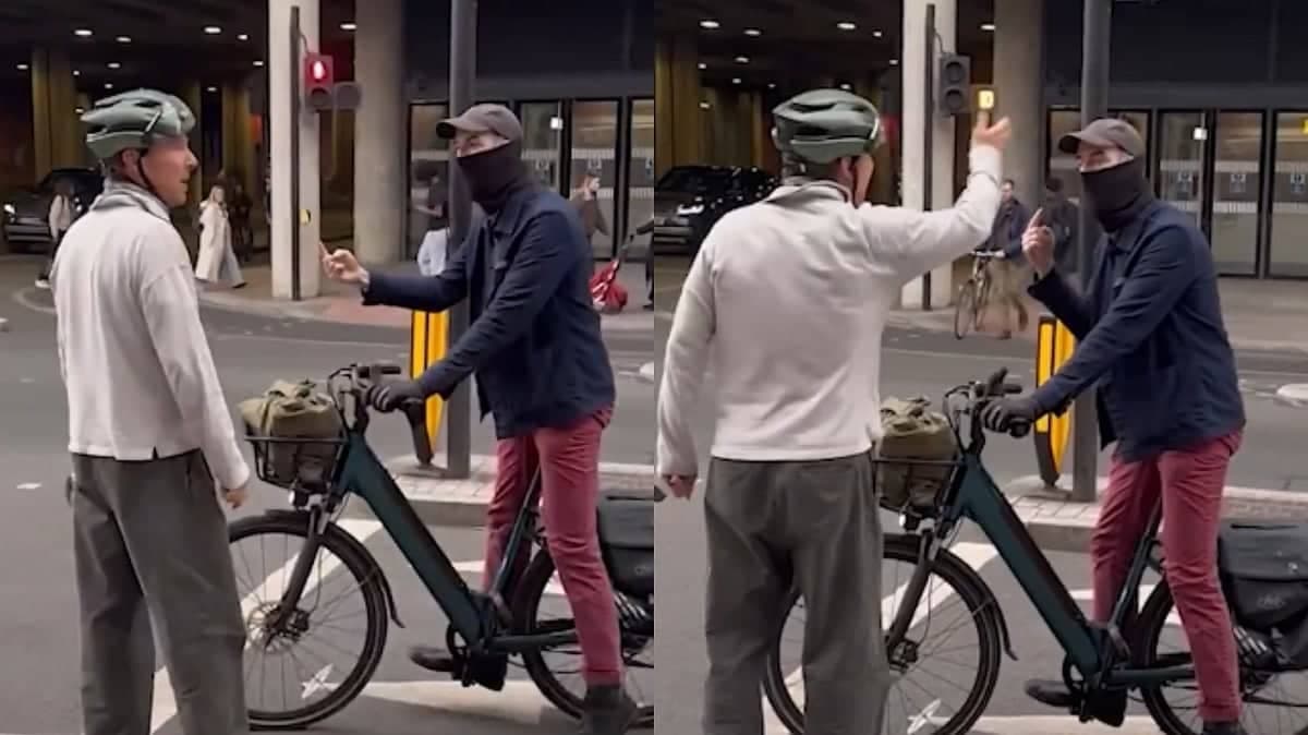 Benedict Cumberbatch's London Cyclist Showdown Goes Viral