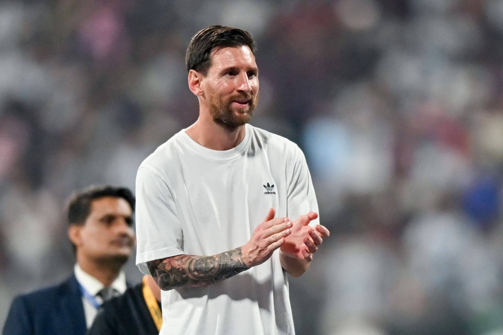 Messi Celebrates Barcelona's Victory Over Real Madrid in El Clasico