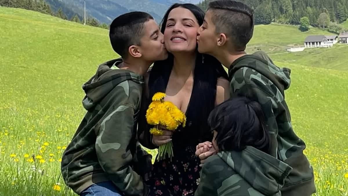 Celina Jaitly Shares Throwback Photo Amidst Divorce Chaos