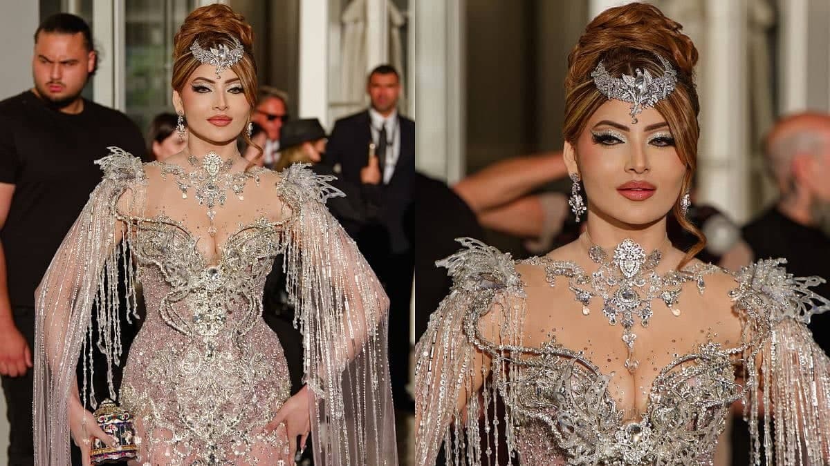 Urvashi Rautela Dazzles at Cannes 2026 in Stunning Gown