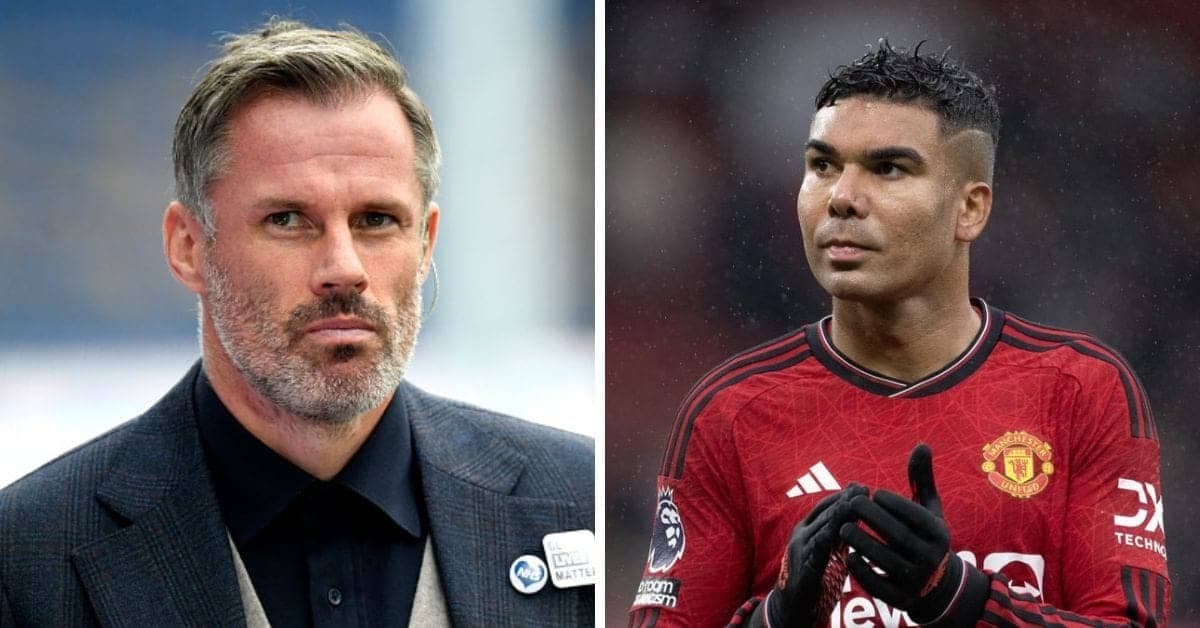 Casemiro Claps Back at Carragher's 'Leave the Football' Comment