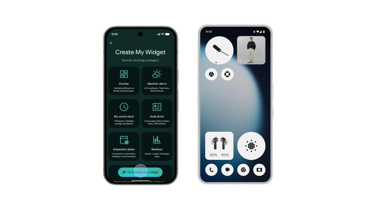 Android 17 widgets vs Nothing Essential apps: What are the key differences