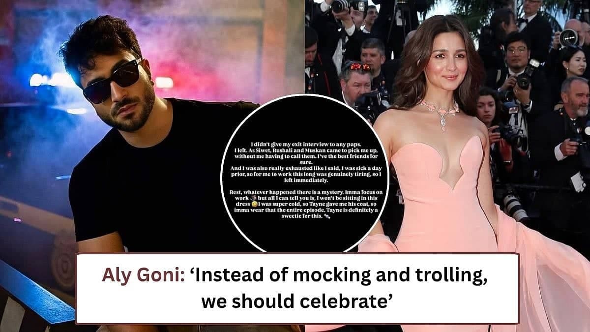 Aly Goni Rallies for Alia Bhatt Amid Cannes Backlash