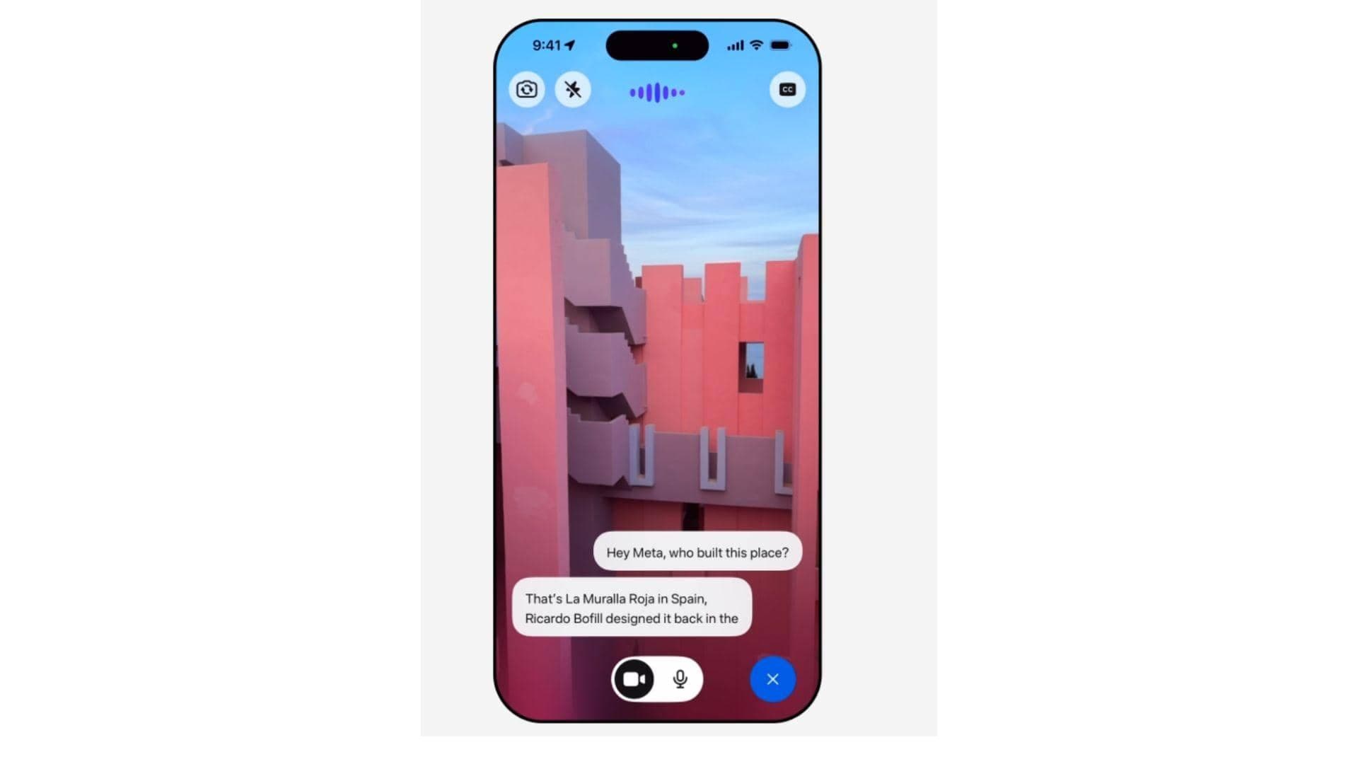 Meta AI gets Gemini Live-like conversational feature, live visual feed
