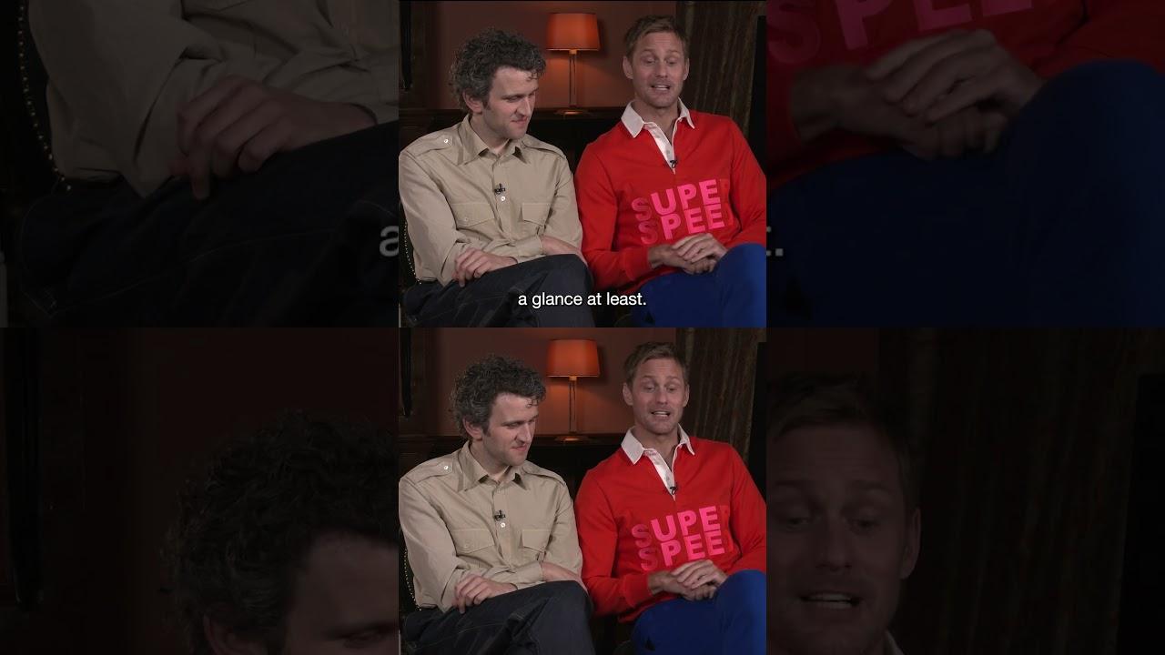 Why Alexander Skarsgård and Harry Melling fell in love with Pillion's script straight away