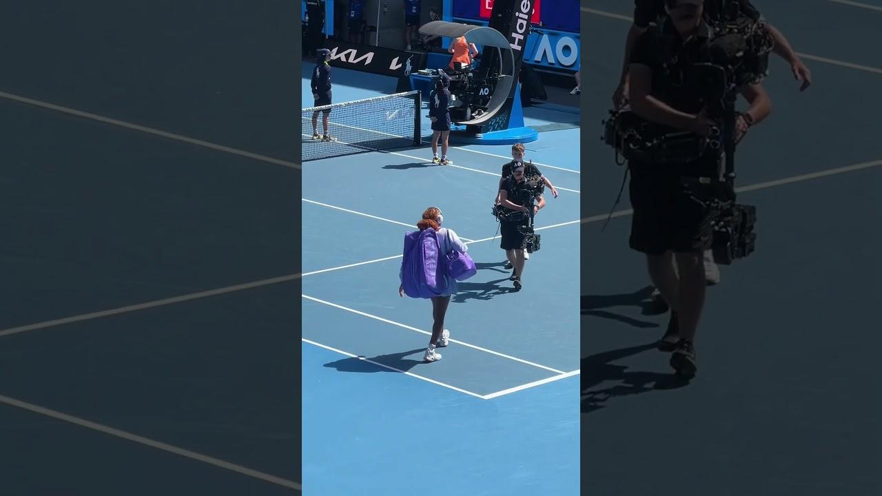 Great match incoming 💪 #AO26