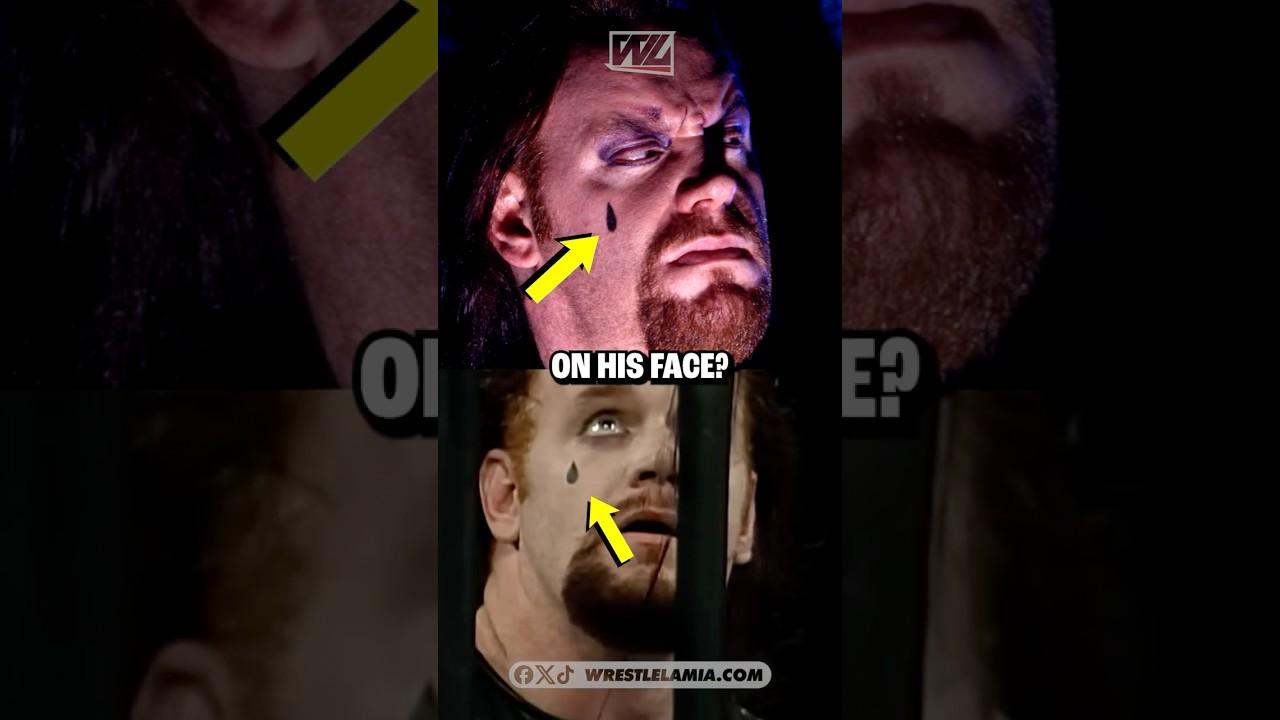 The sad reason Why the Undertaker had a teardrop tattoo on his face 😢