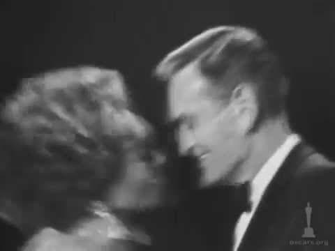 David Lean winning an Oscar® for "Lawrence of Arabia"