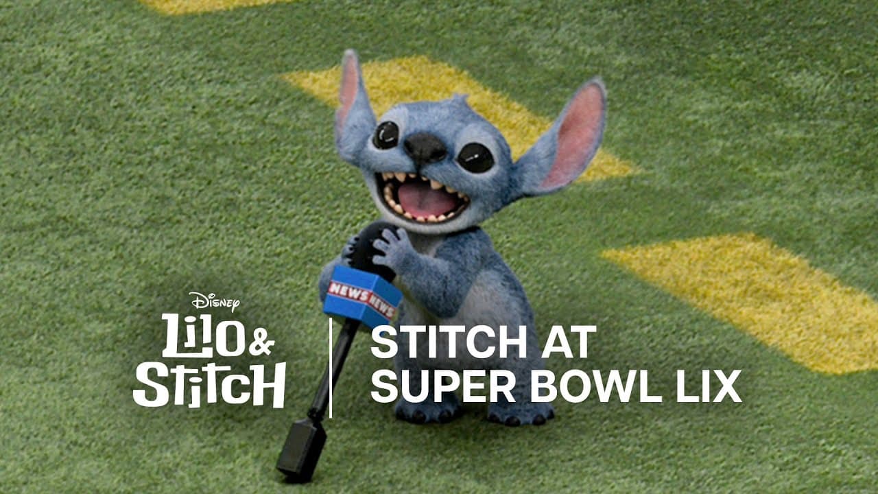 Stitch Runs Loose At The Big Game