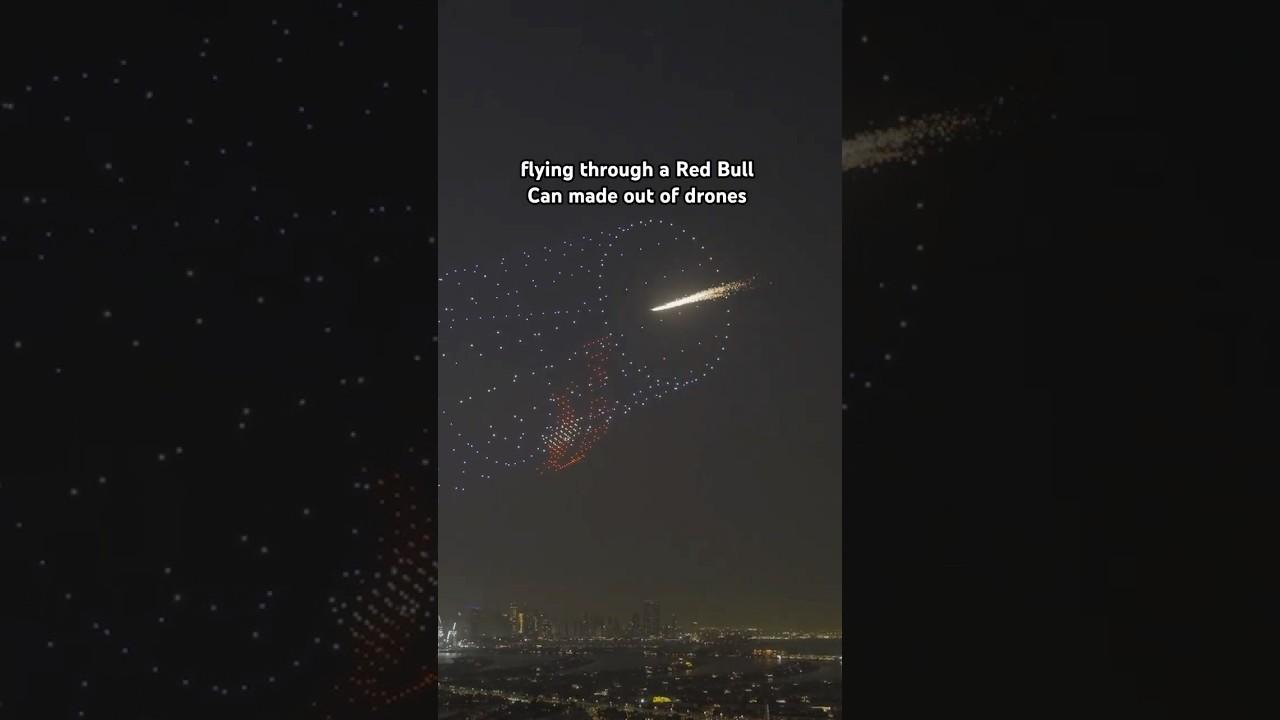 Flying Through A Red Bull Can 💨👌