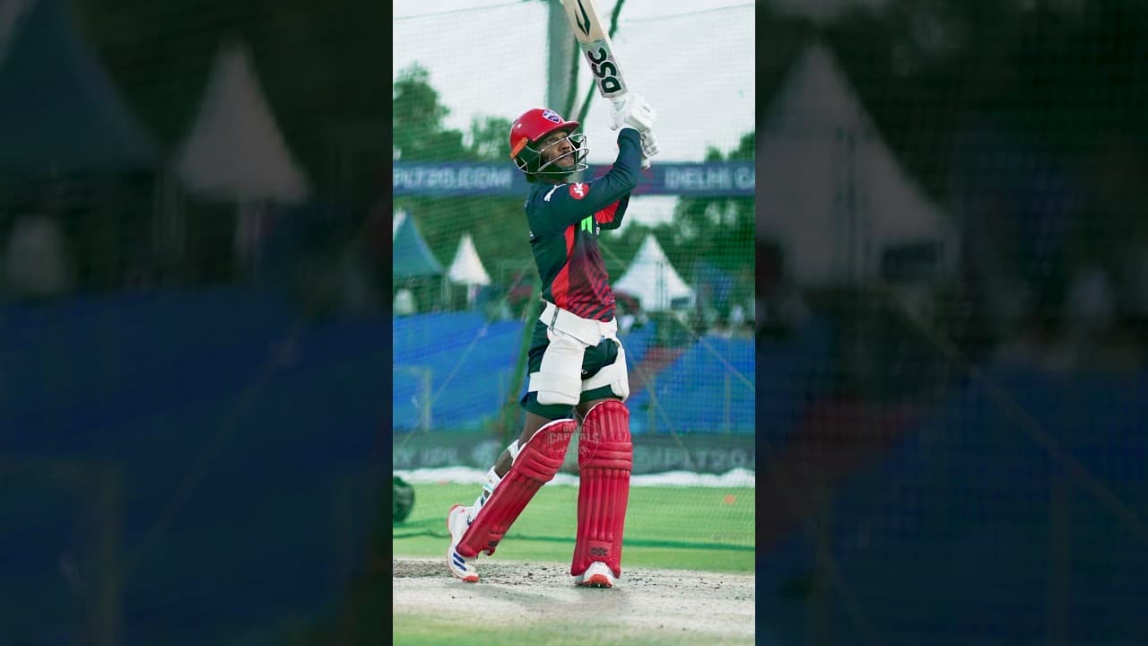 Kotla is used to witnessing these Pathum hits 🤩🤌