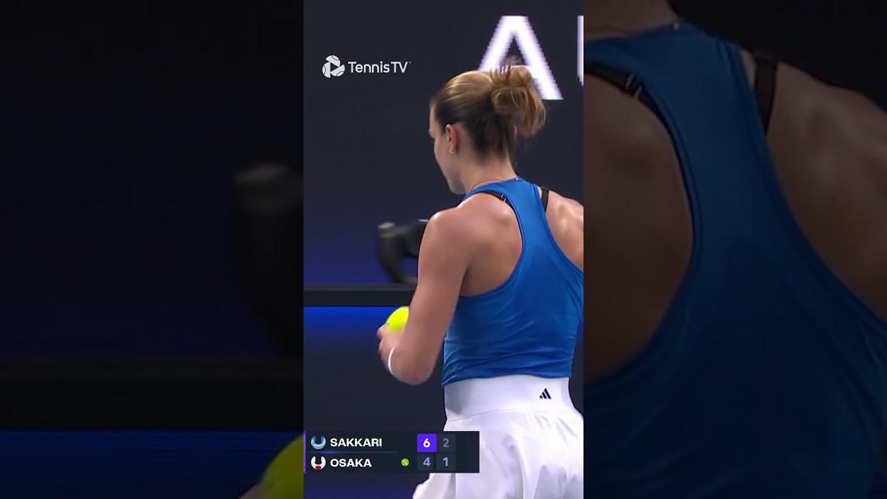 Sakkari Full ATTACK Mode 😮💨