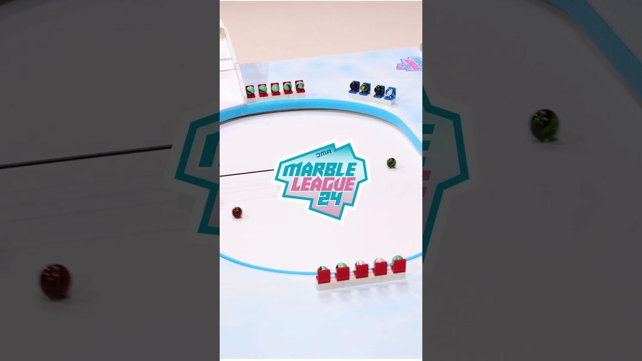 Marble Short Track: is that possible? Yes, watch The Winter Marble League on Jelle’s Marble Runs!