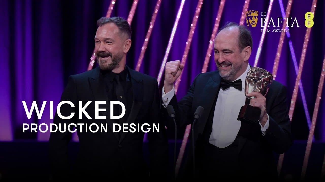 Wicked defies gravity to win the BAFTA for Production Design | BAFTA Film Awards 2025