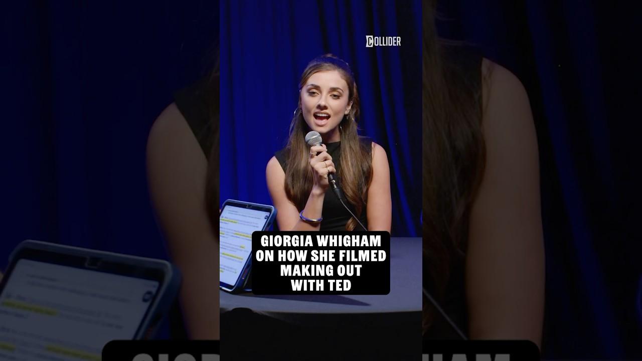 Giorgia Whigham Explains Making Out with Ted and What Was Actually There Instead of the VFX Bear!