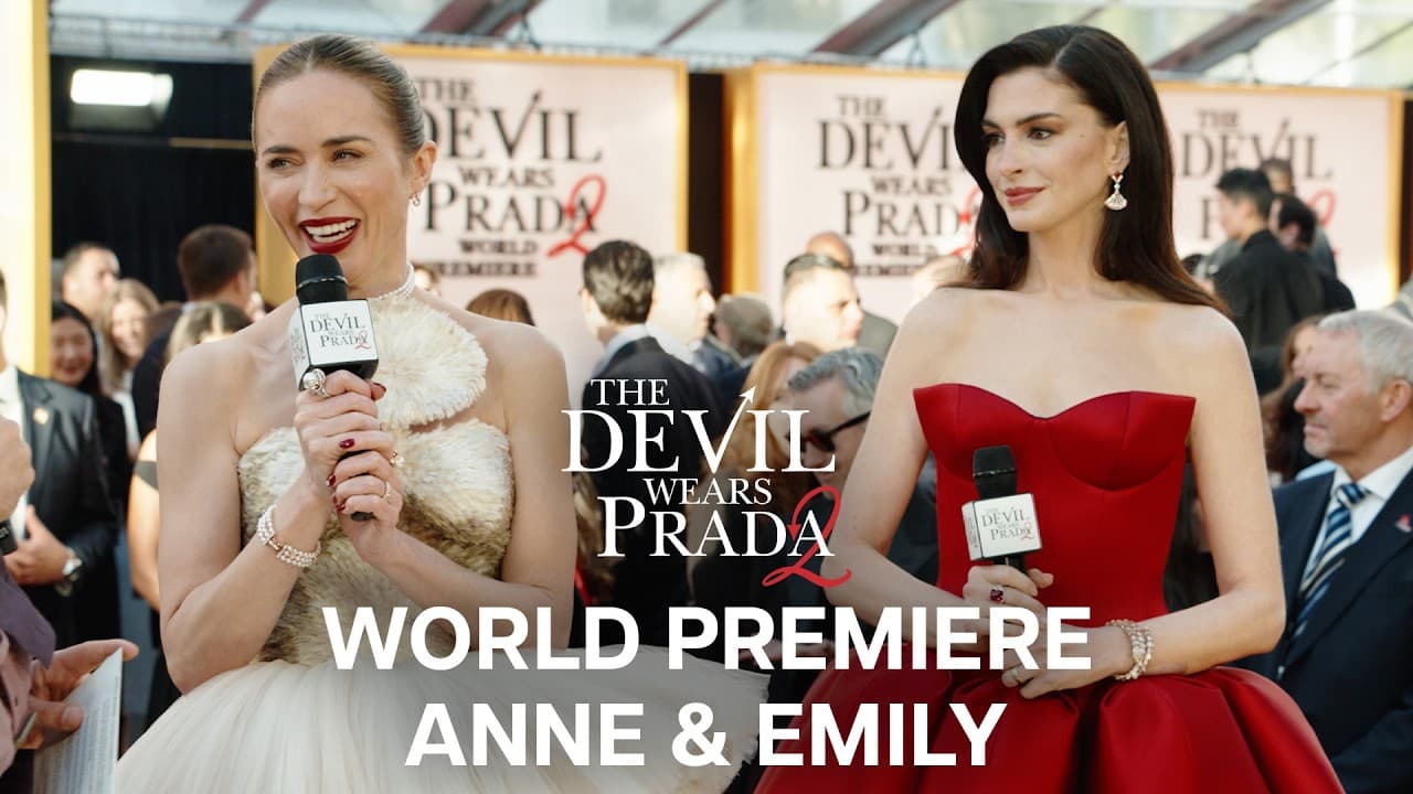 World Premiere Livestream - Anne Hathaway and Emily Blunt