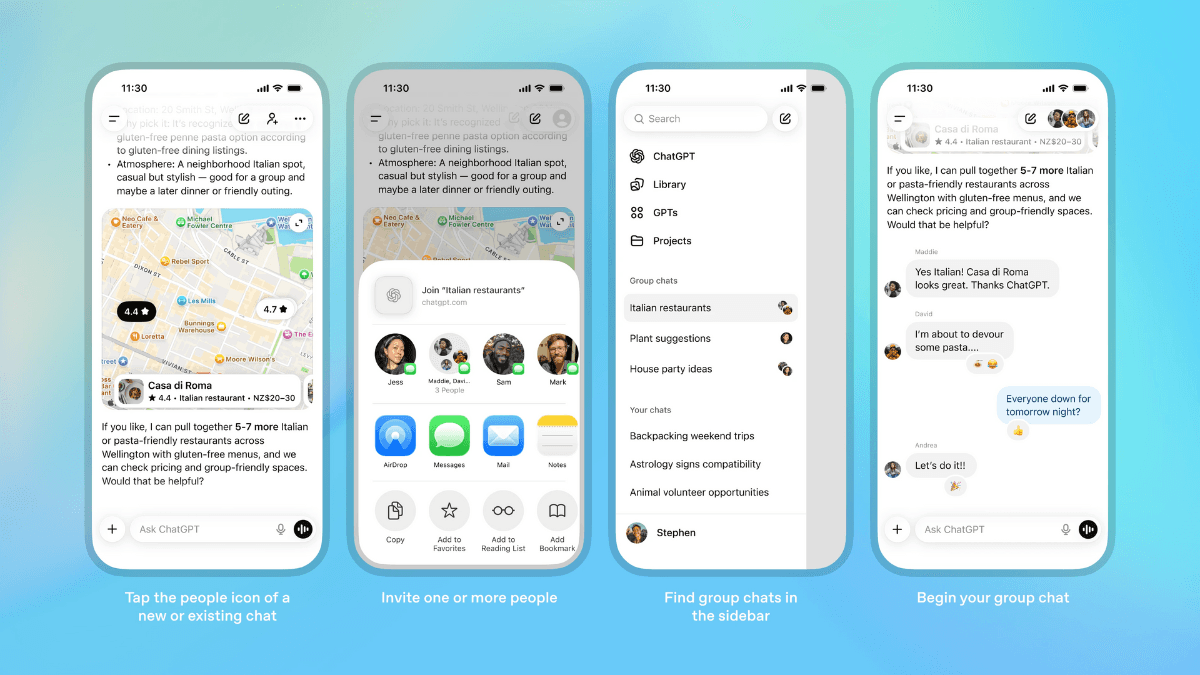 ChatGPT's Group Chat: Your AI Partner for Epic Planning