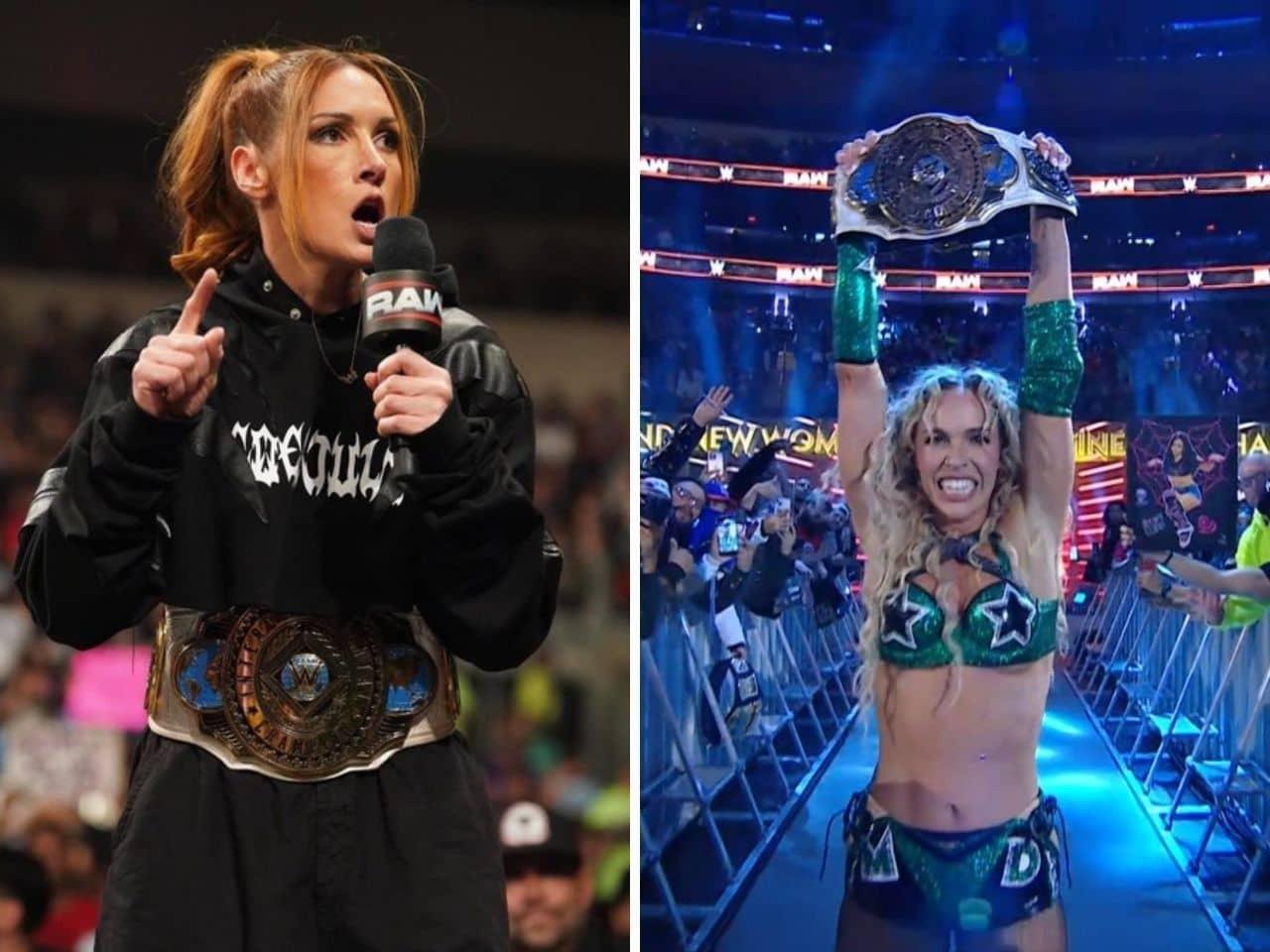 Becky Lynch declares war on Maxxine’s IC title win, believe it!