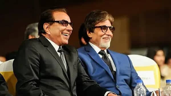 Big B Gives Smooth Salute To Dharam Ji, The Veeru Legend