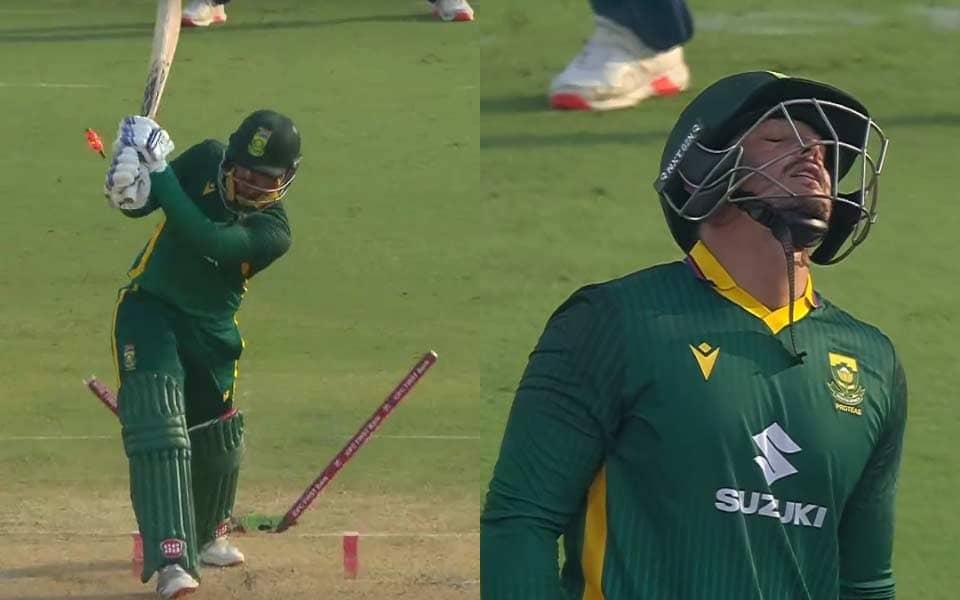 Prasidh's Lightning Strike: De Kock's Stumps Go Flying!