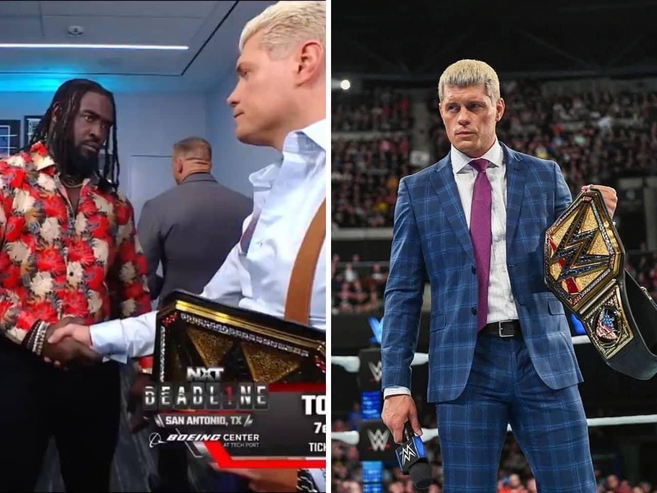 Joey says: Oba Femi throws shade at Cody before SNME match