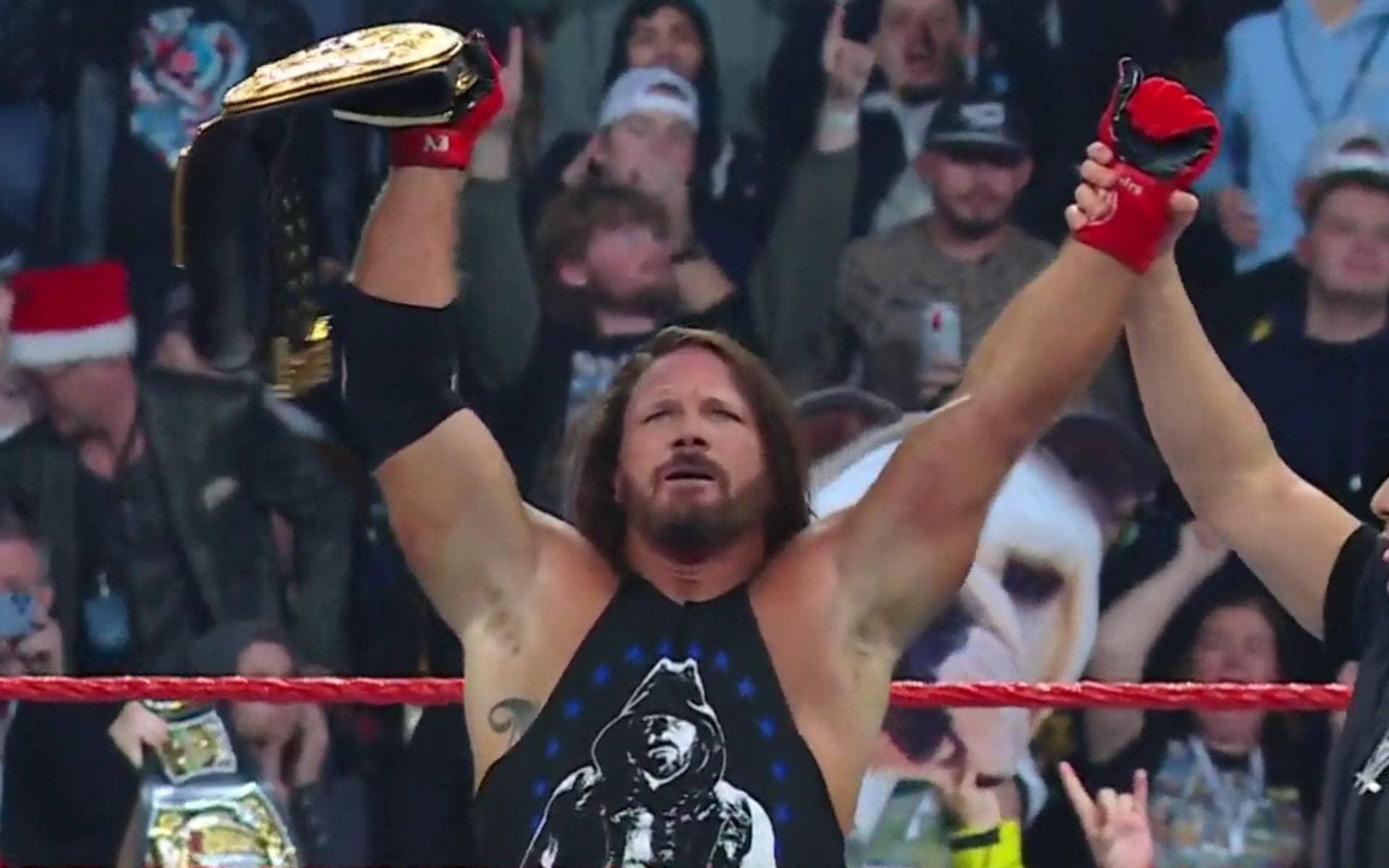 AJ Styles' hilarious slip-up at Saturday Night's Main Event