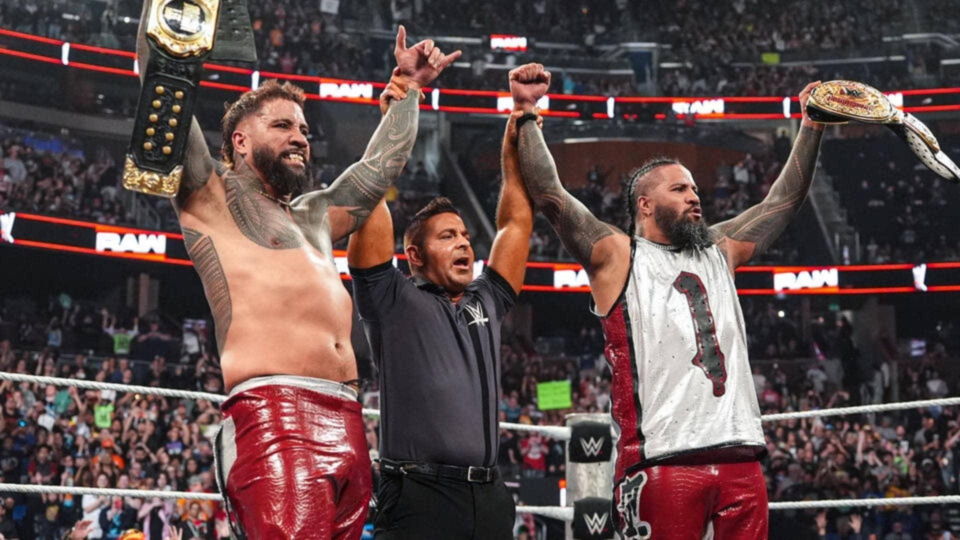 Usos Capture WWE Tag Titles, Boldly Declare Their Intentions