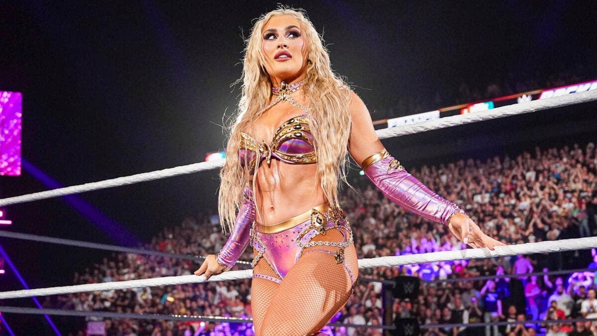 Tiffany Stratton's Kiss with WWE Star Shady Elnahas Sparks Buzz