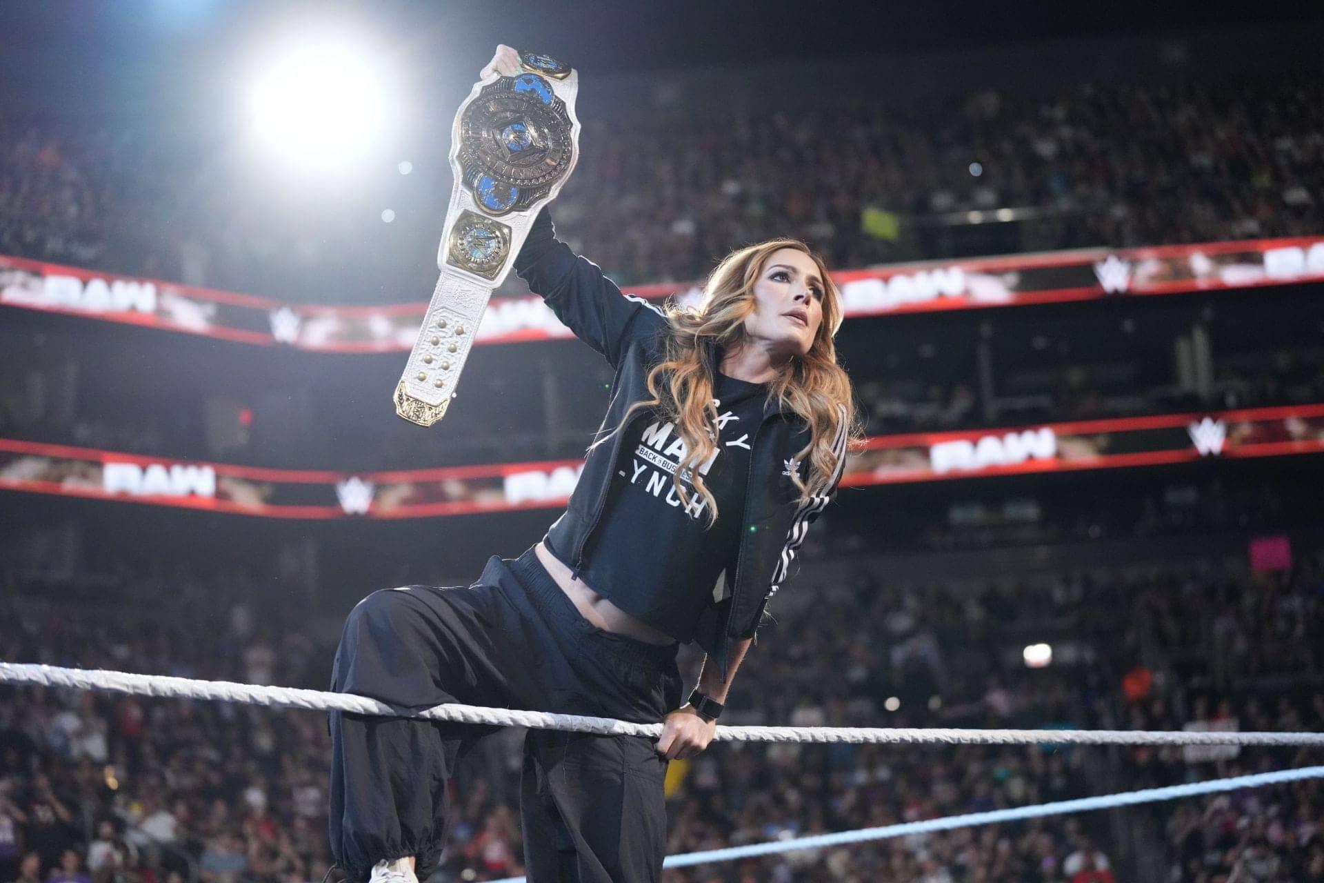 Becky Lynch's Enchanted Triumph: A Galactic Title Proposal!