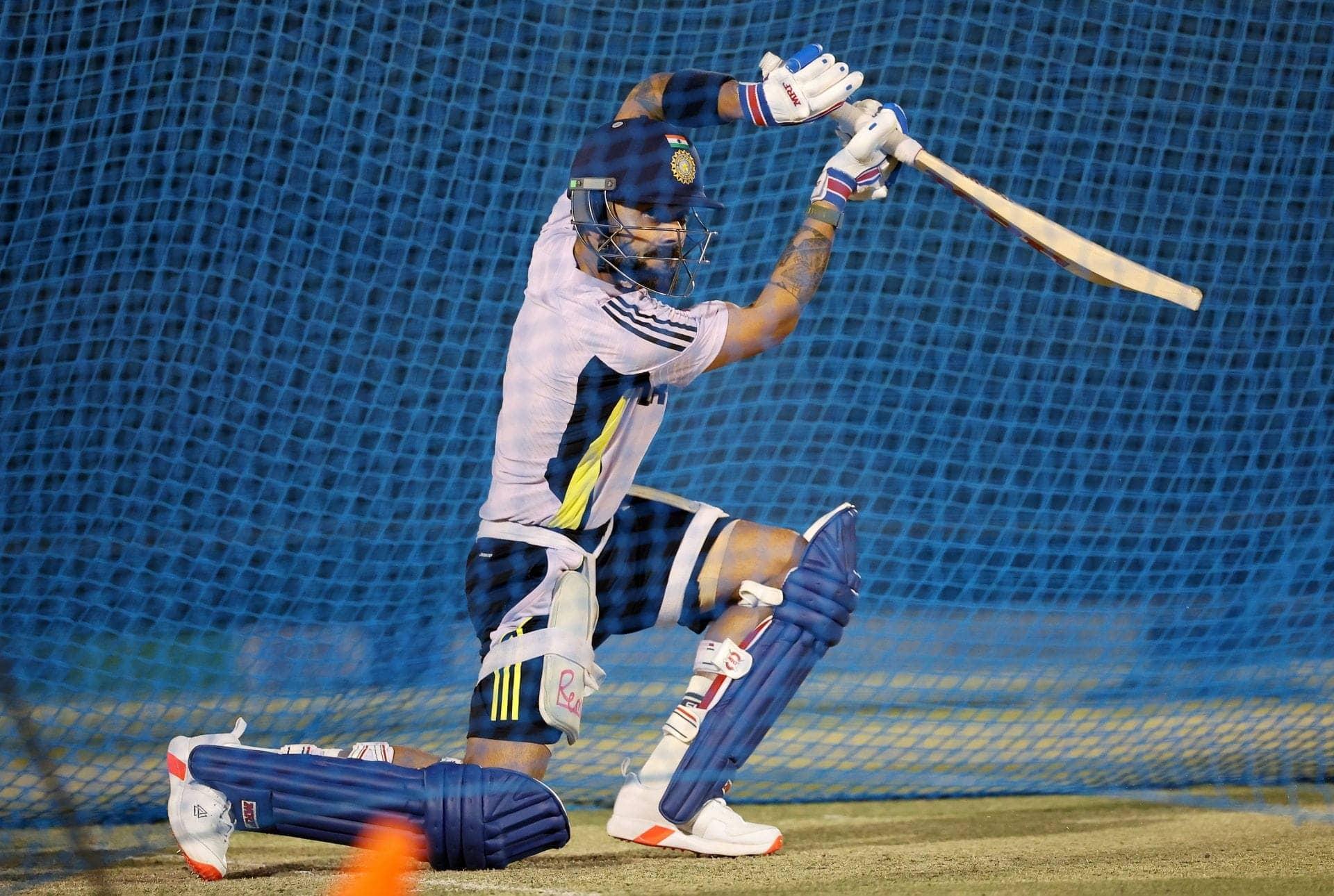 Virat Kohli Unleashes Epic Shot Before IND vs NZ ODI Showdown