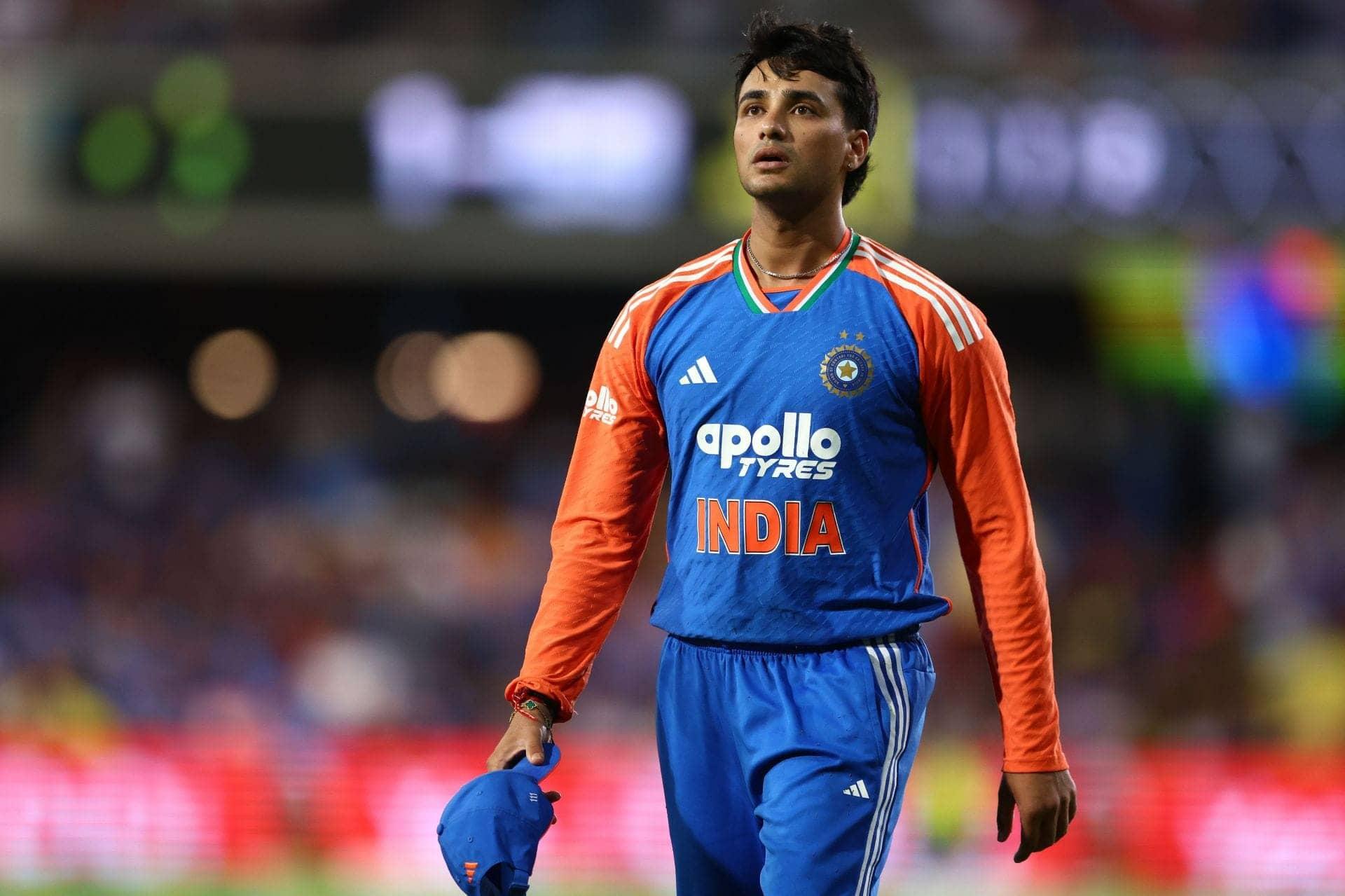 Abhishek Sharma Dazzles in Blue Before T20I Showdown