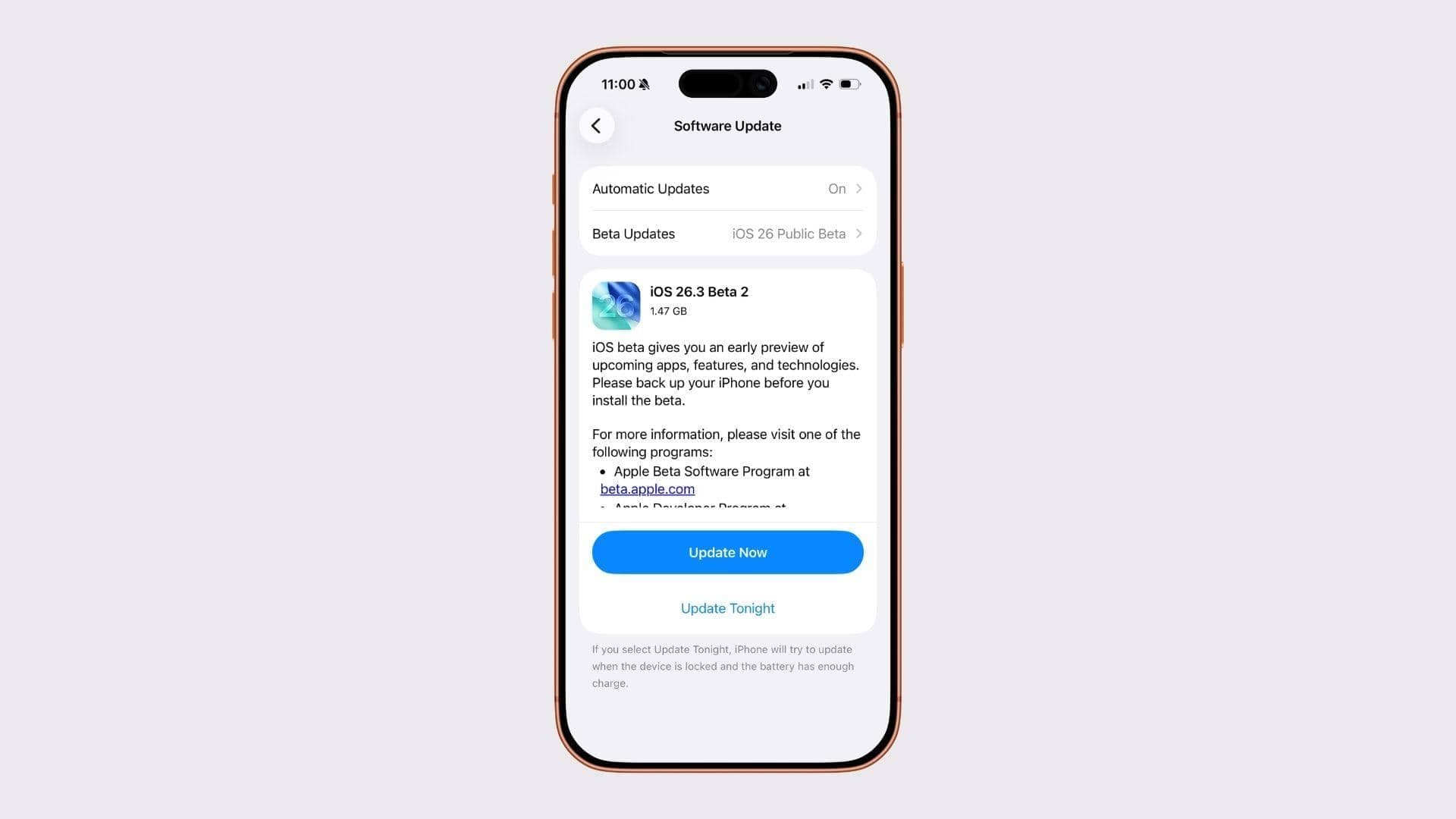 Apple's iOS 26.3 Beta 2: Smooth Update with RCS Magic