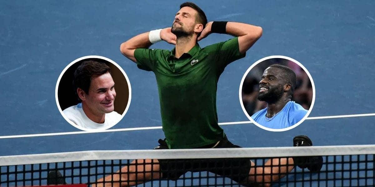 Djokovic Dazzles After Federer Heckle in Aussie Warm-Up