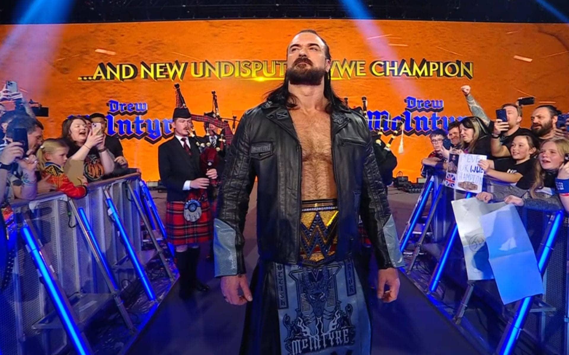 Drew McIntyre's Electrifying SmackDown Entrance Shakes the Arena