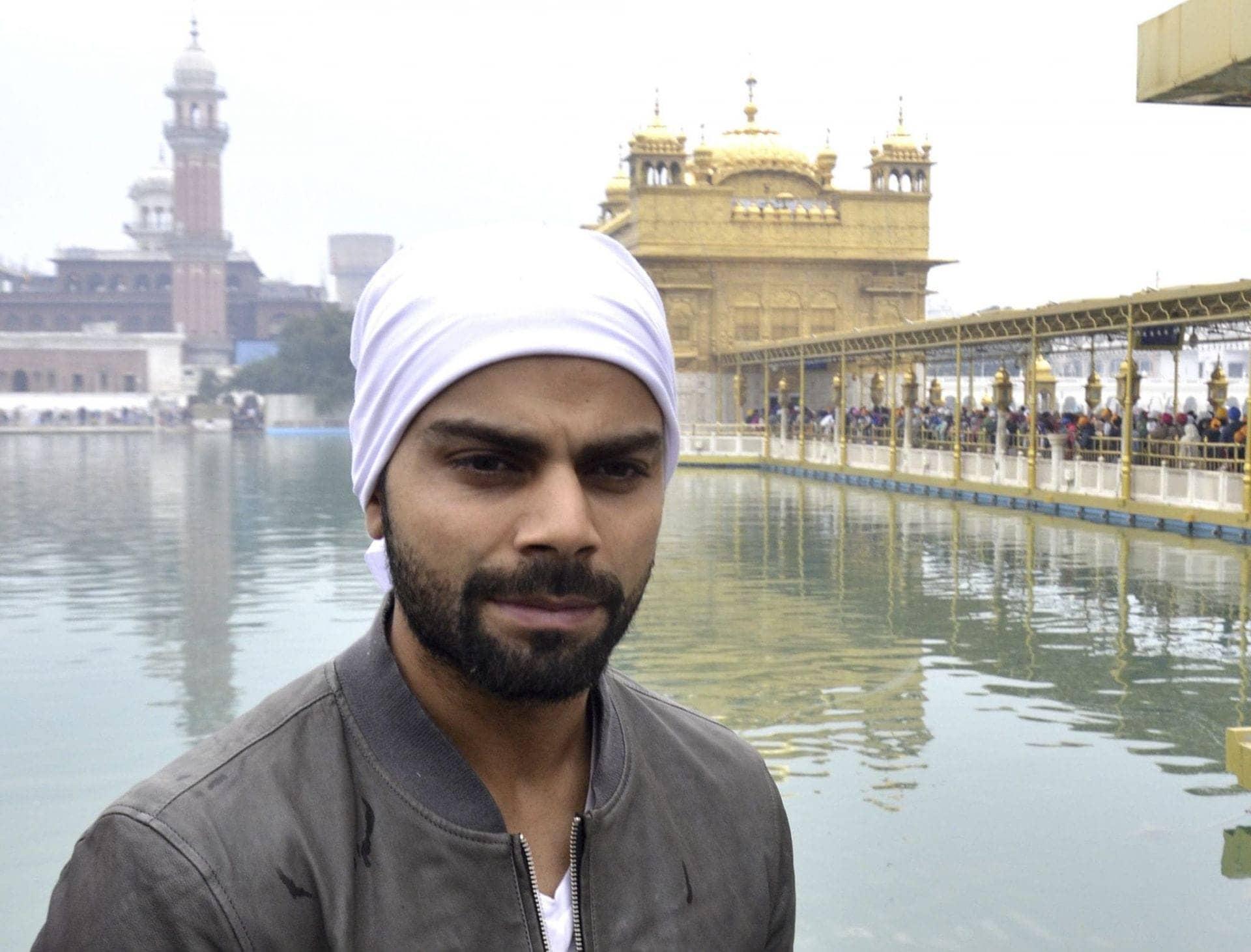Kohli's Temple Visit: Prepping for Epic ODI Showdown!