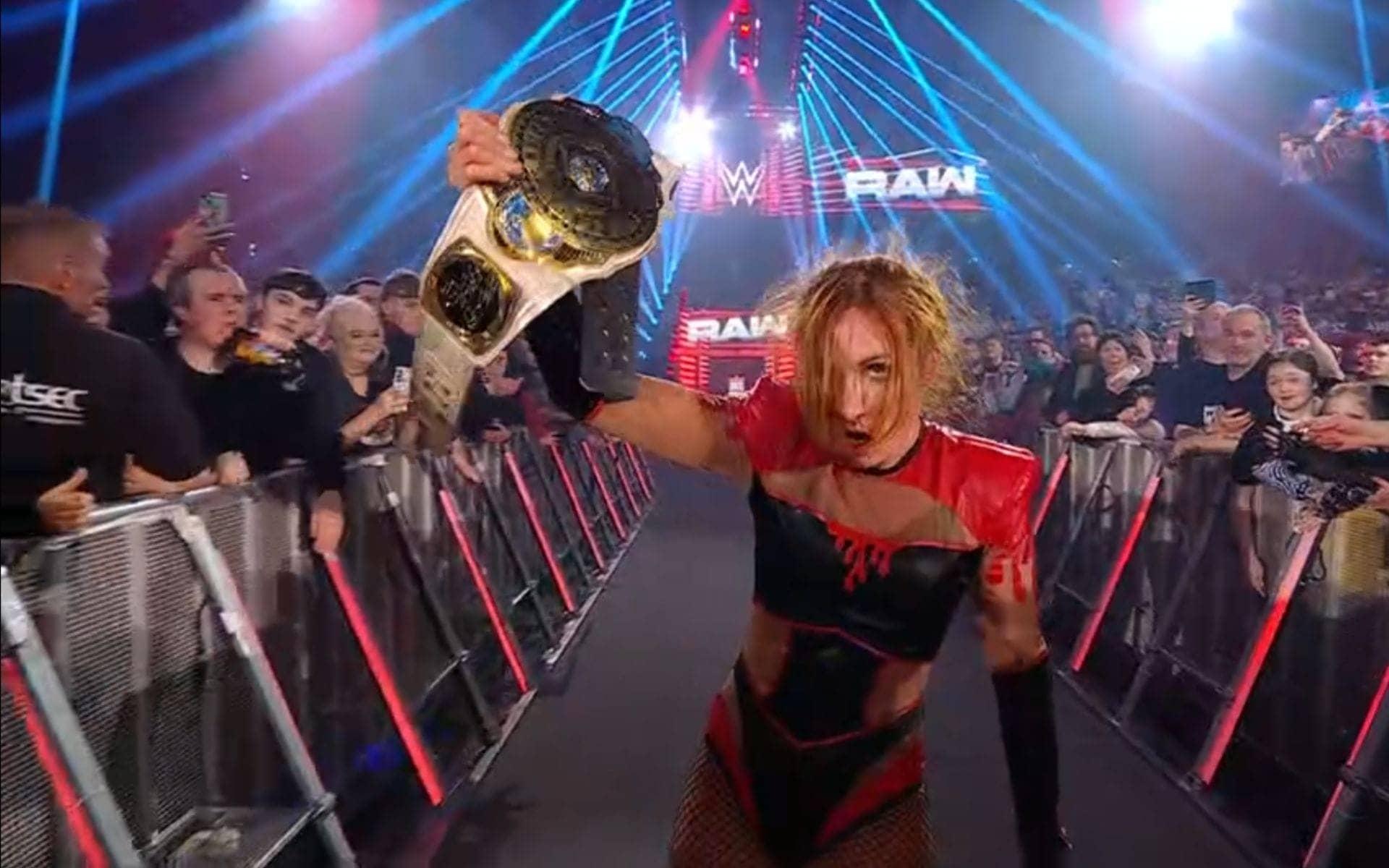 BREAKING: WWE legend turns heel during Becky Lynch's Intercontinental title defense on RAW