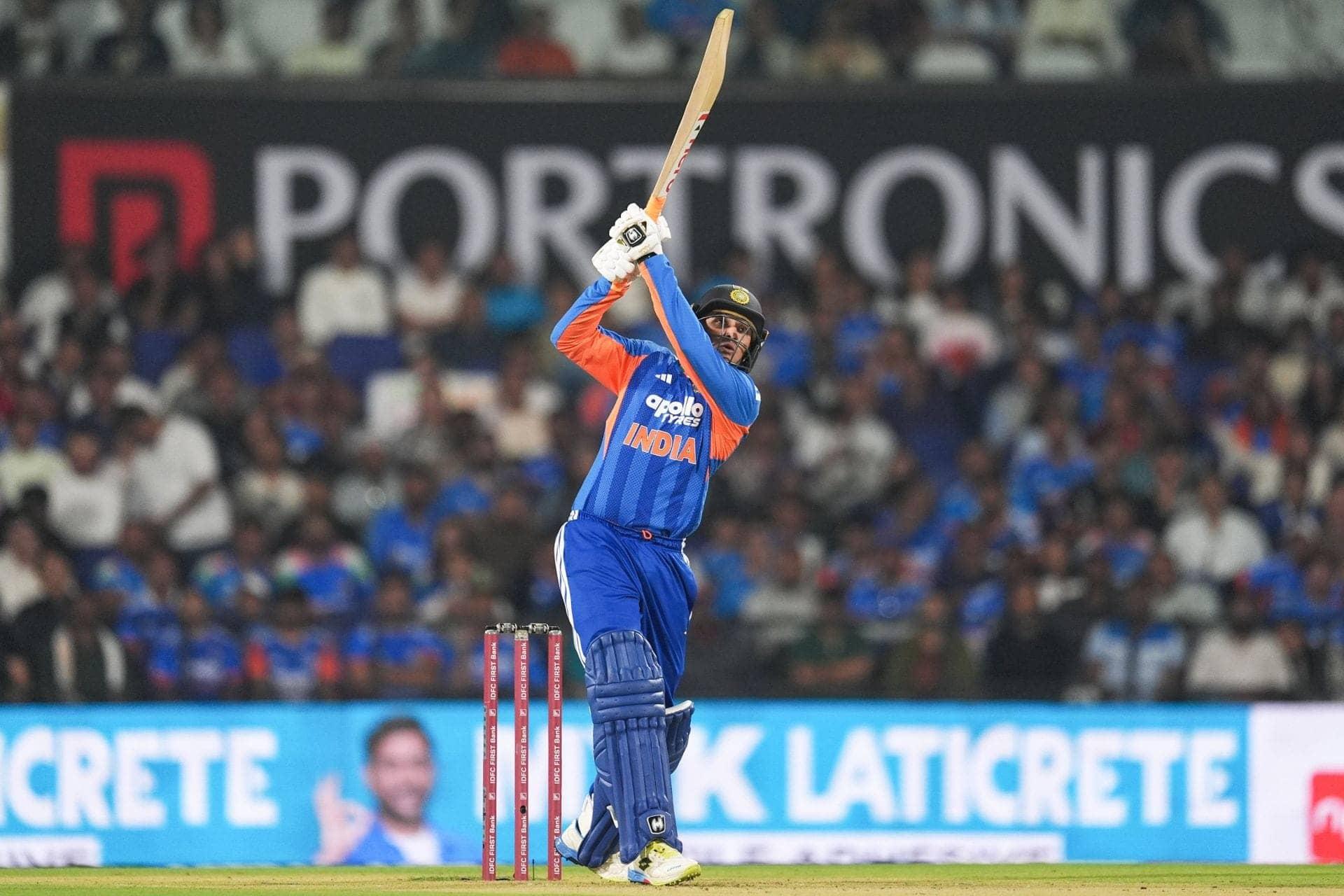 Abhishek Sharma's golden duck stuns Raipur crowd in T20 clash