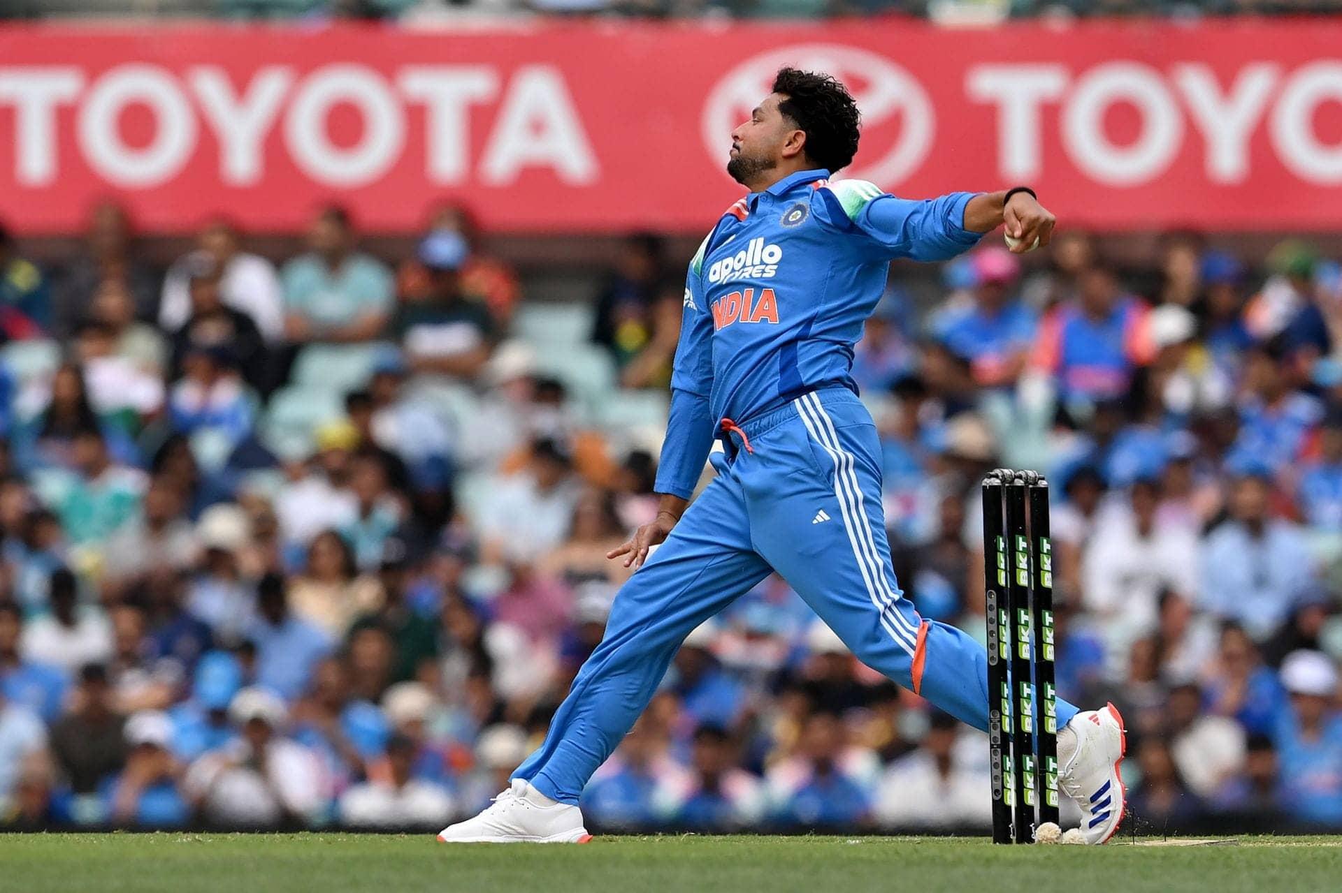 Kuldeep Yadav Dismantles Conway in Epic Cricket Clash