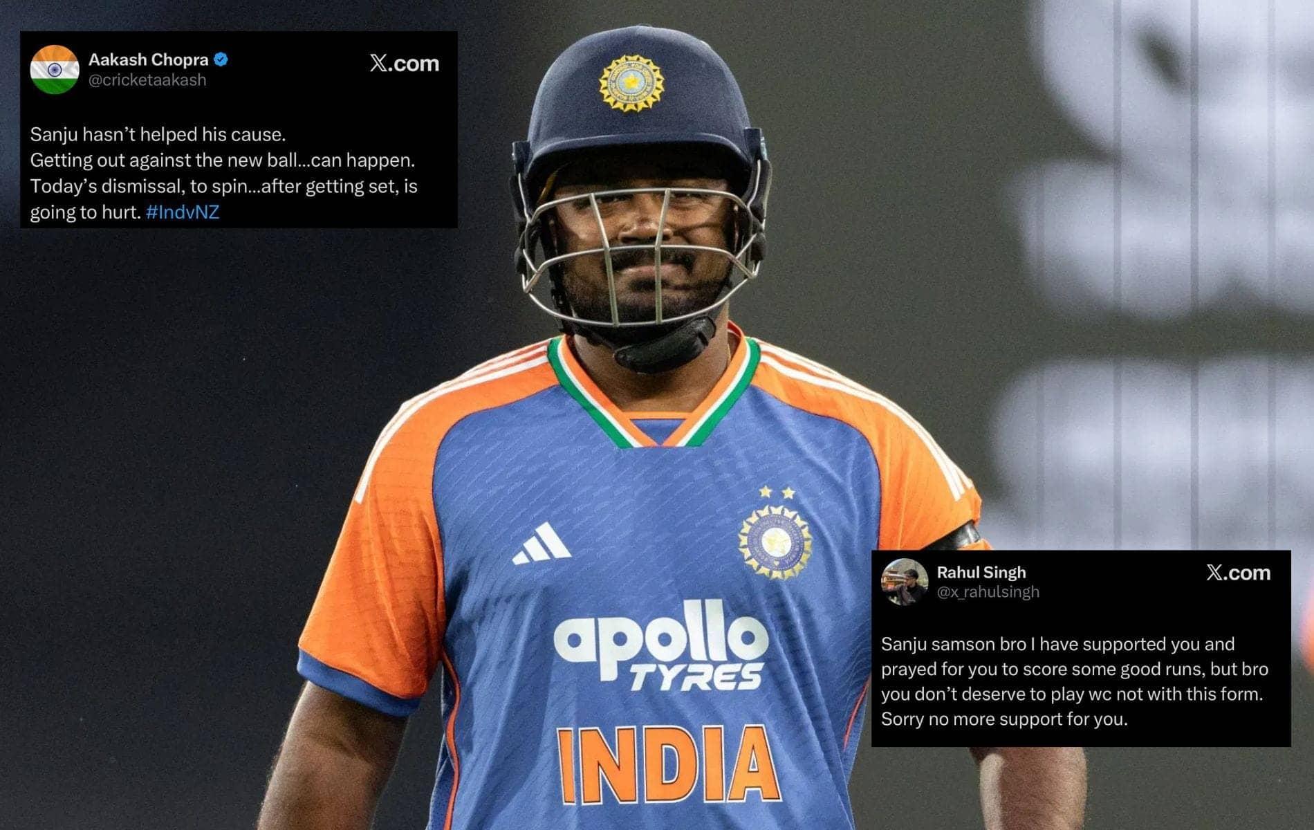 Sanju Samson: A 24-Run Disappointment Fans Want Gone