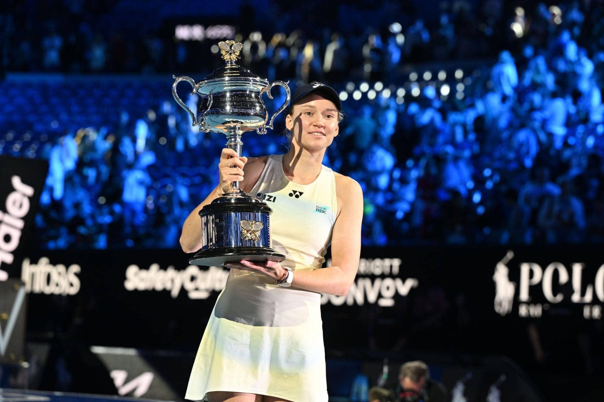 Elena Rybakina Wins Australian Open 2026 with a Fist Pump