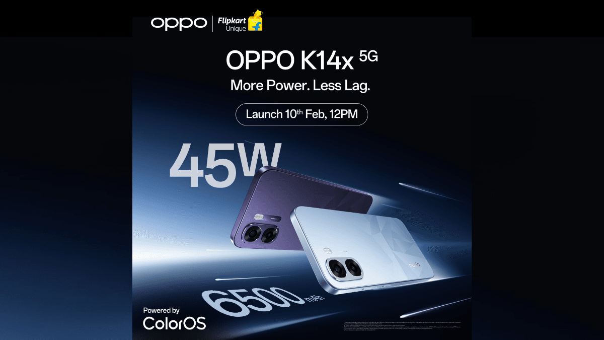 OPPO K14X Launching in India on February 10: Specs Revealed!