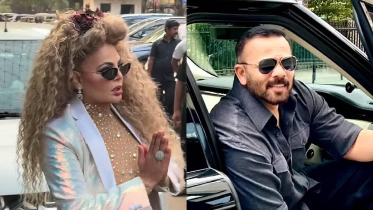 Rakhi Sawant's Dramatic Reaction to Gunshots at Rohit's House